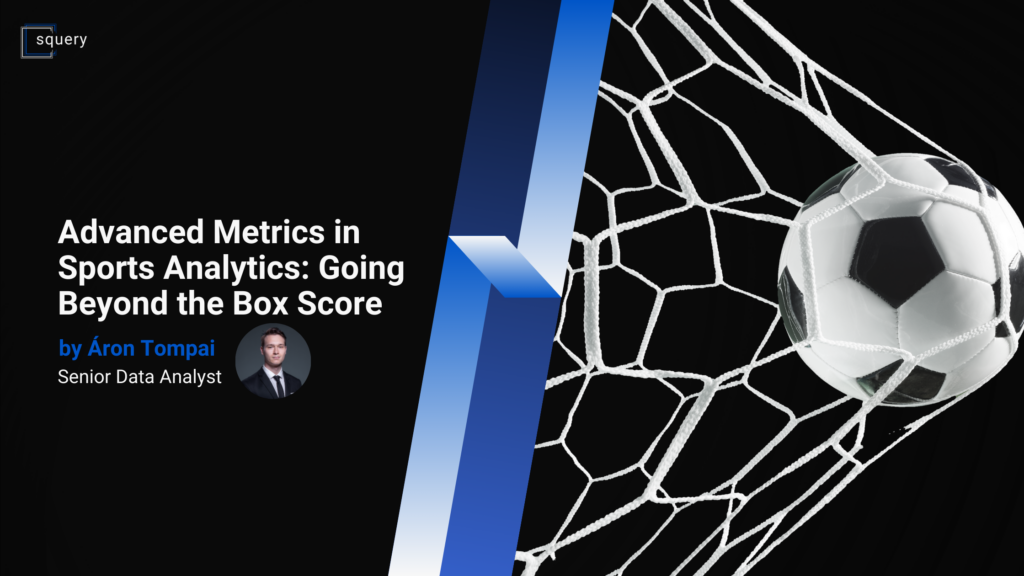 Graphical representation of advanced metrics in sports analytics across football, basketball, and American football.